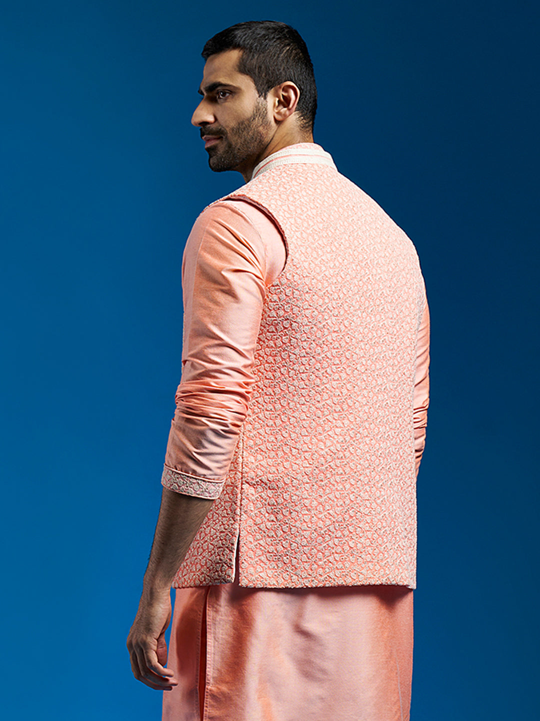 Men's Pink - Nehru Jacket