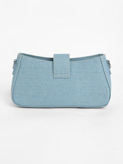 Women's The Denim Shoulder Bag - Light Blue