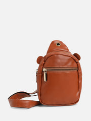 Women's The Patch Sling Bag - Tan Brown