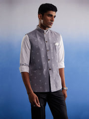 Men's Gray - Nehru Jacket