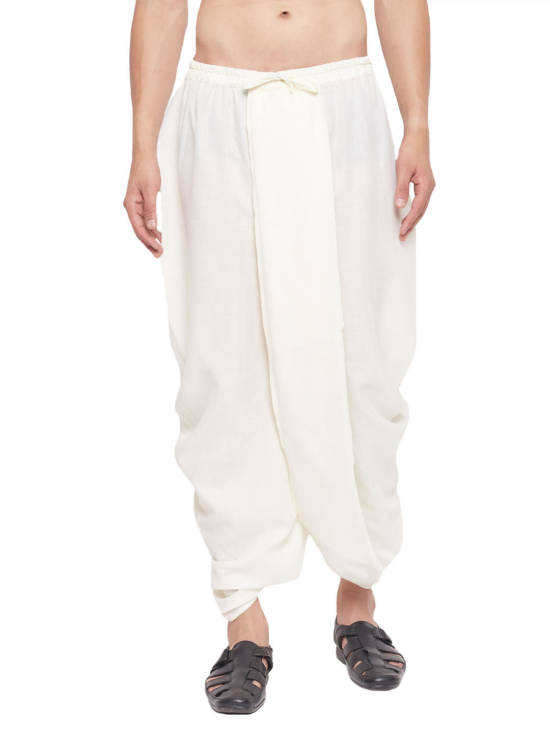 Men's Cream Dhoti