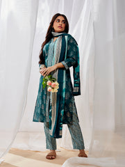 Women's Green Kurta Set