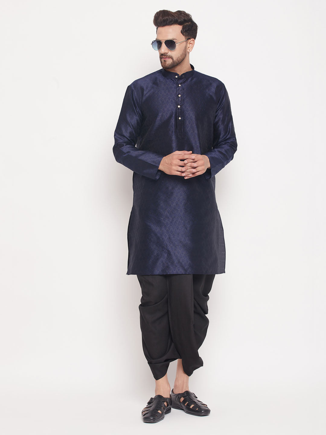 Men's Black Dhoti