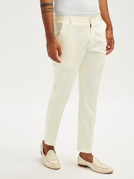 Men's Cream - Pant Style Pyjama