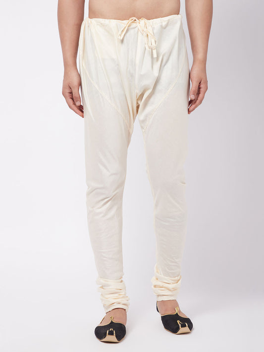 Men's Cream Viscose Blend Pyjama