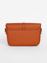 Women's The Hanging Buckle Sling Bag - Terracotta Brown