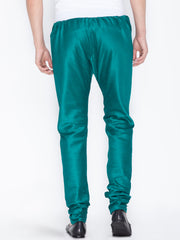 Men's Green Silk Blend Pyjama