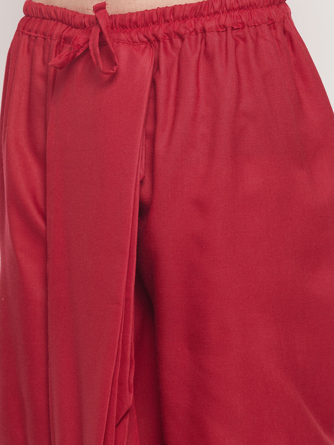 Men's Maroon Dhoti