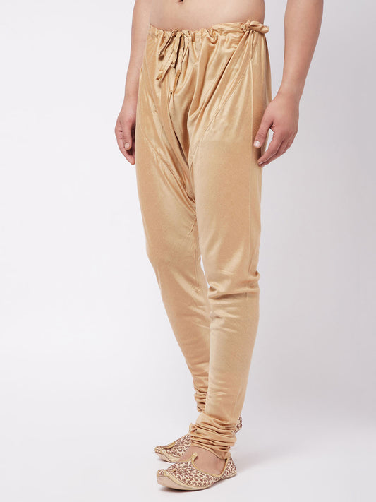 Men's Rose Gold Viscose Blend Pyjama