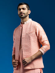 Men's Pink - Nehru Jacket