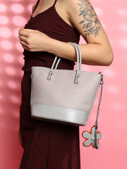 Women's The Basket Hand Bag - Cloud Grey