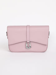 Women's The Hanging Buckle Sling Bag - Nude Pink