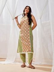 Women's Green Kurta Set