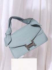 Women's The Monogram Sash Hand Bag - Powder Blue