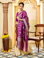 Women's Purple Kurta Set