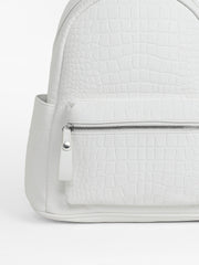 Women's The Croc Curve Backpack - Daisy White