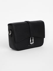 Women's The Hanging Buckle Sling Bag - Midnight Black