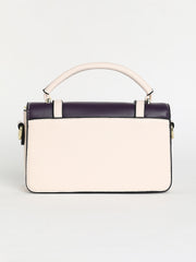 Women's The Linea Hand Bag - Ivory White:Wine Red