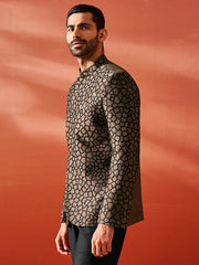 Men's Coffee Silk Blend Jodhpuri