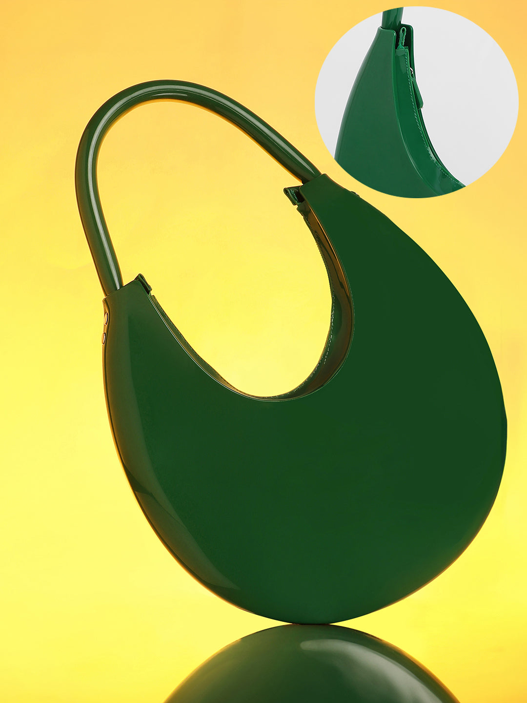 Women's The Lucida Hobo Bag - Emerald Green