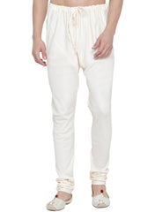 Men's White Cotton Blend Pyjama