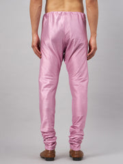 Men's Onion Pink Silk Blend Pyjama