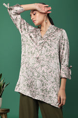 Gemma Printed Tunic With Details