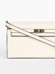 Women's The Overlap Sling Bag - Powder White