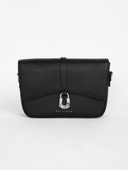 Women's The Hanging Buckle Sling Bag - Midnight Black