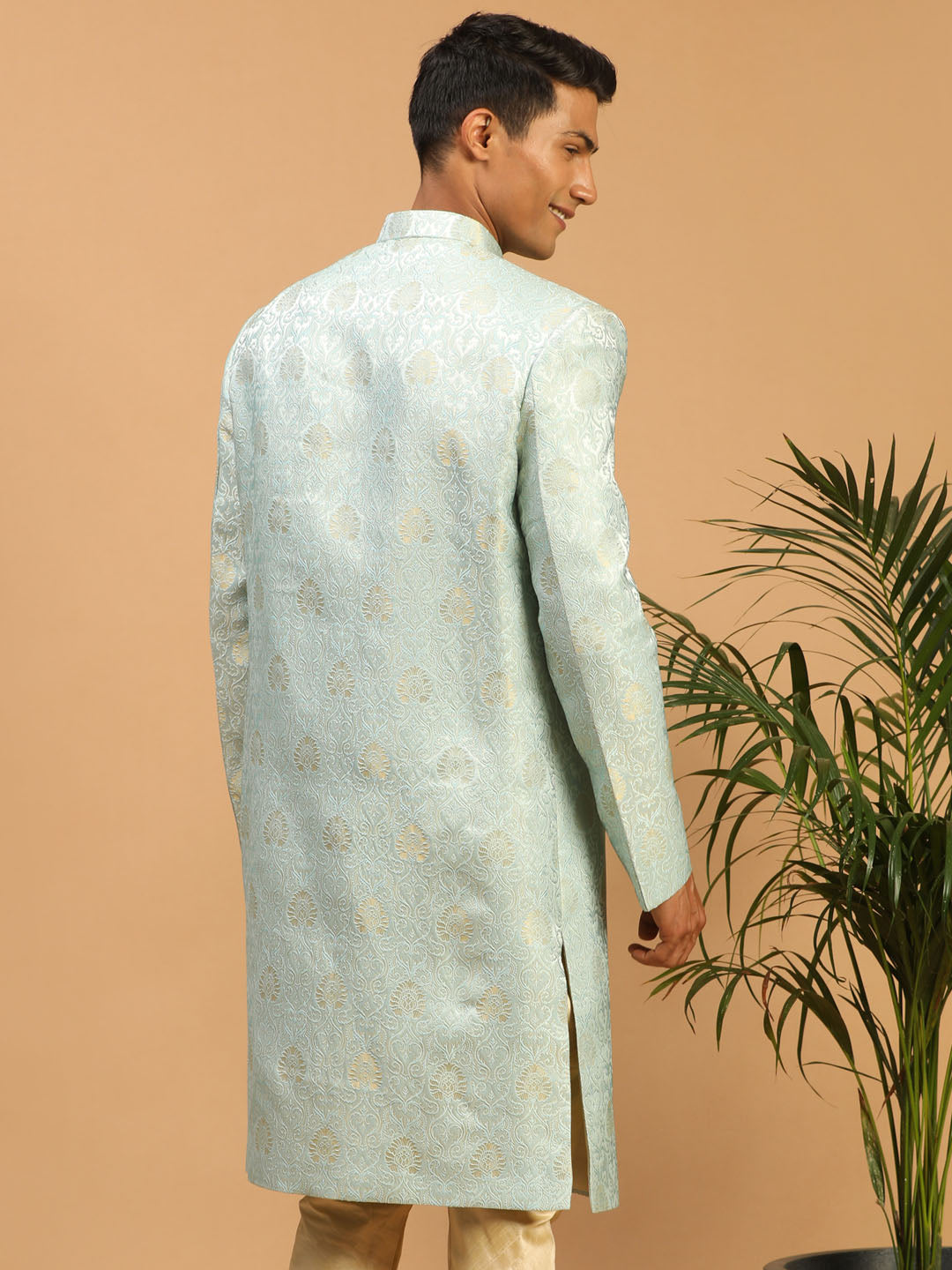 Men's Brocade Sherwani Only Top