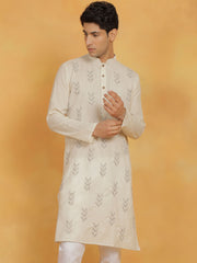 Men's Cream  Kora Kurta