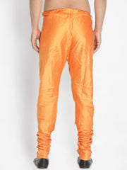 Men's Orange Cotton Blend Pyjama