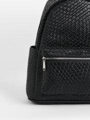 Women's The Weave Curve Backpack - Onyx Black