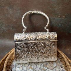 AZIZE SILVER BAG