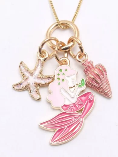 Dress your Little Mermaid with pretty starfish and shell charms