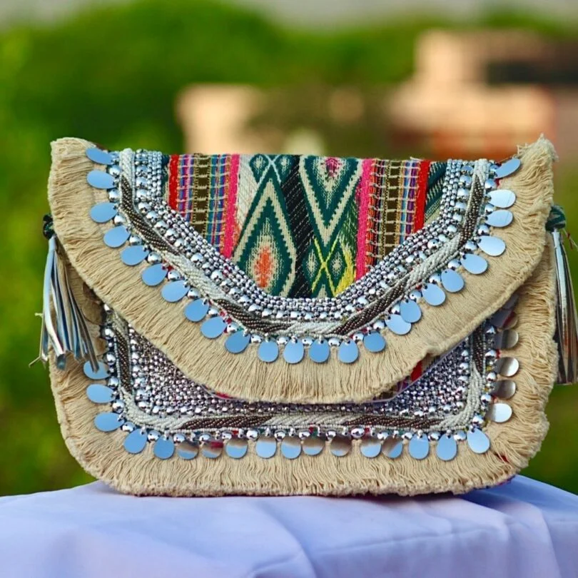 Stylish Multi Colour Boho Bag