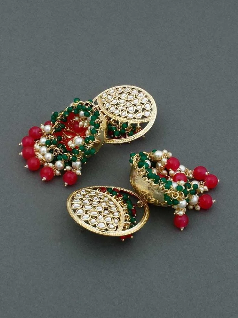 Subhadr Ruby Jhumkis