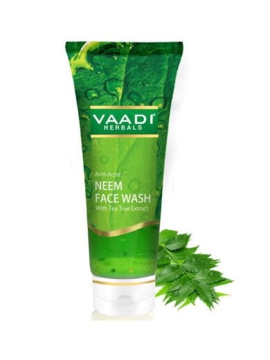 ANTI ACNE ANTI BACTERIAL ORGANIC NEEM FACE WASH WITH TEA TREE EXTRACT