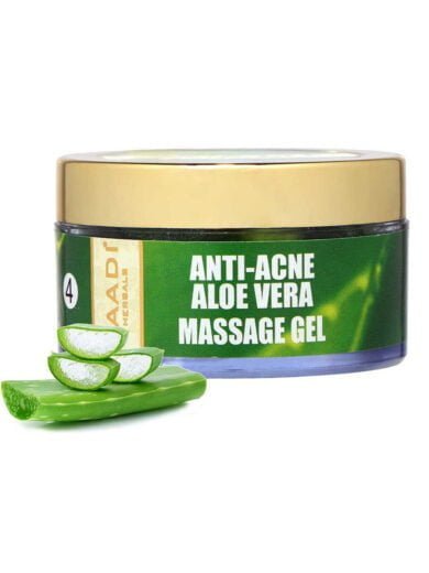 Anti Acne Organic Aloe Vera Massage Gel Removes Skin Impurities Keeps Skin Soft