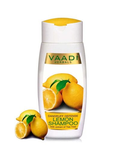 Dandruff Defense Organic Lemon Shampoo with Tea Tree Extract8