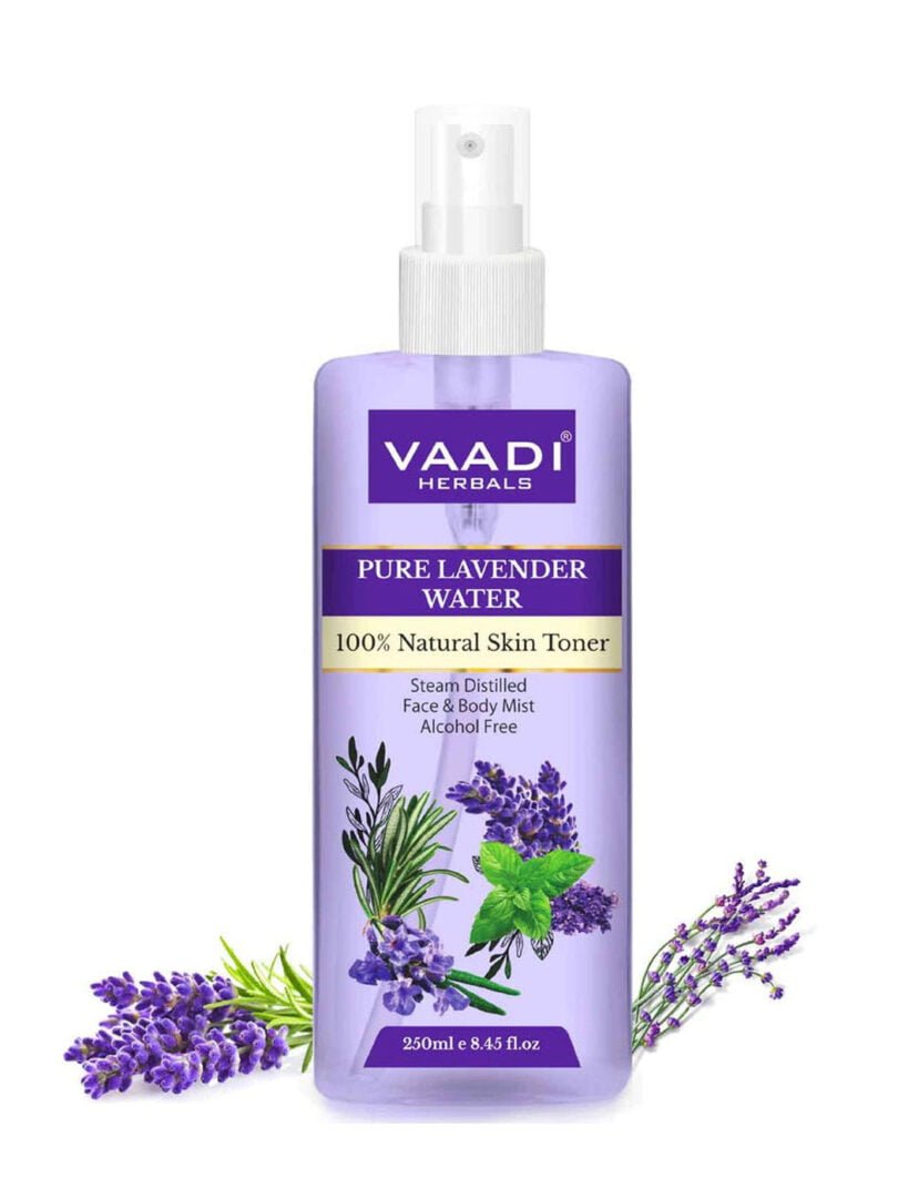 Lavender Water -100% Natural & Pure Skin Toner (250 ml / 8.5 fl oz)