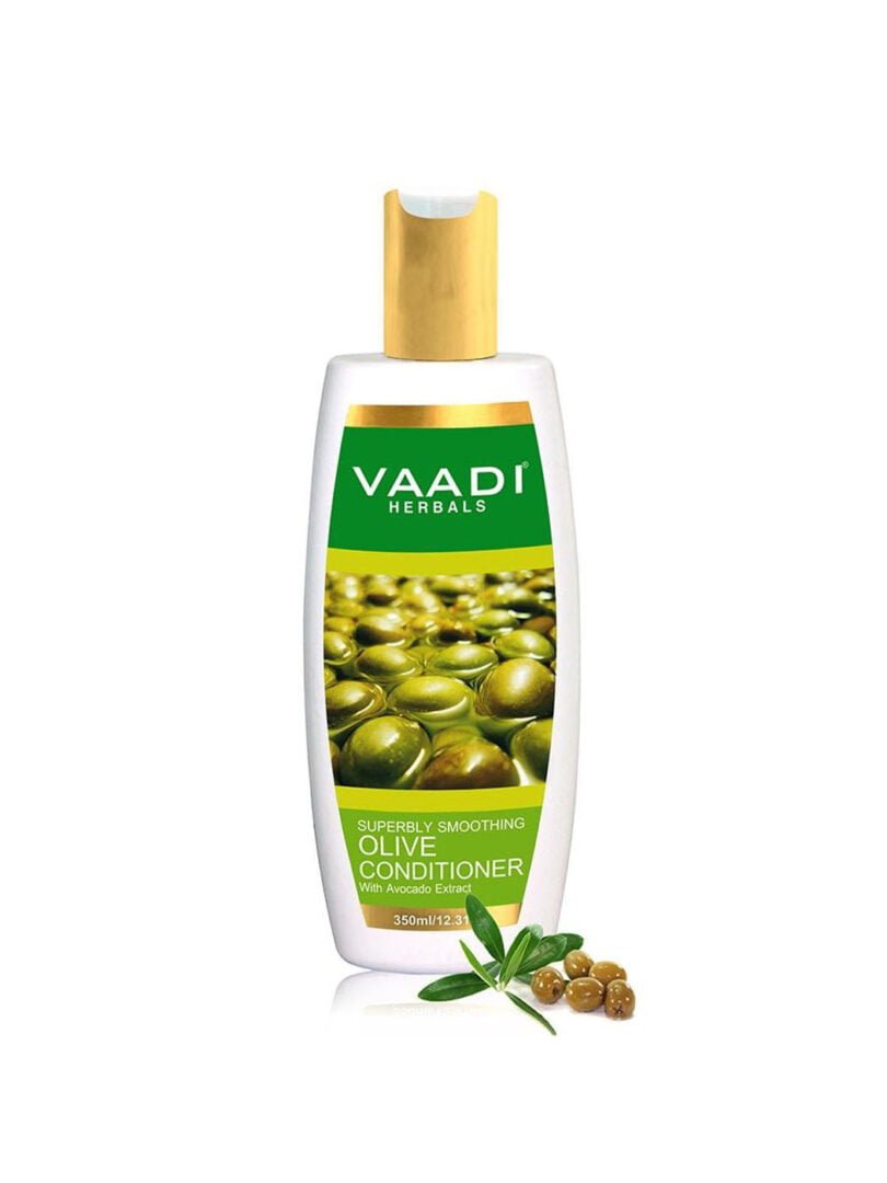 Multi Vitamin Organic Rich Olive Conditioner with Avocado Extract (350 ml/ 12 fl oz)