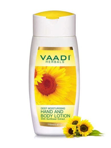 Organic Hand Body Lotion with Sunflower Extract