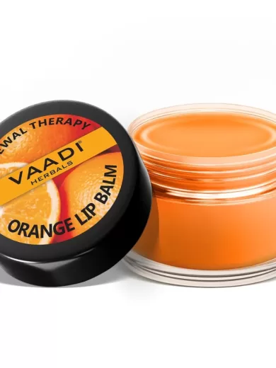 Skin Renewing Organic Orange and Shea Butter Lip Balm (10 gms/0.4 oz)