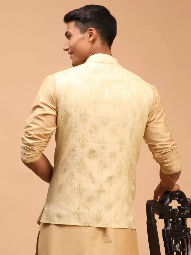 Men's Gold - Nehru Jacket