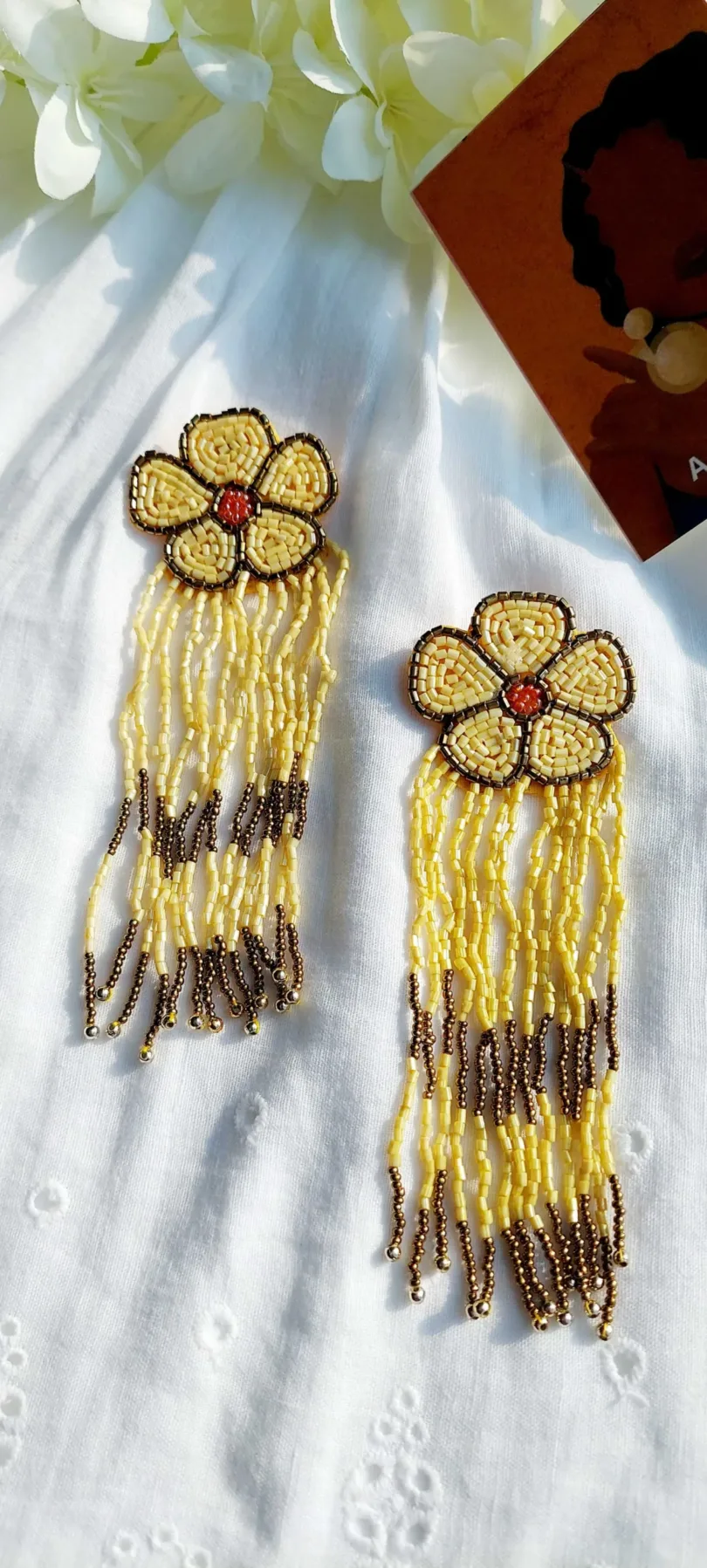 Grace Yellow Beaded Jewellery