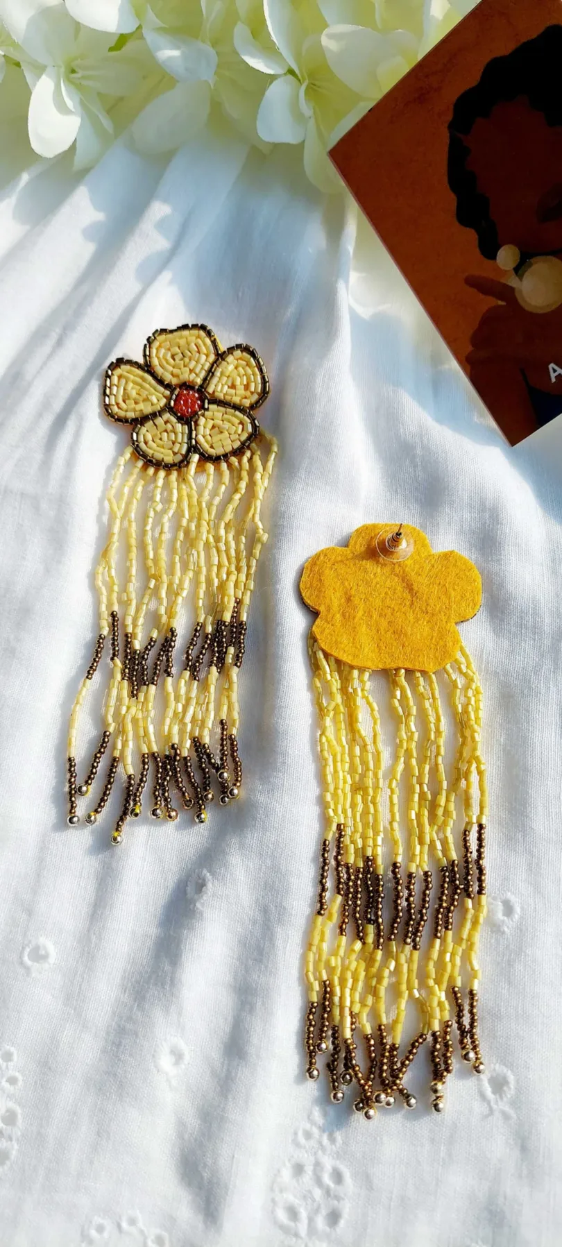 Grace Yellow Beaded Jewellery