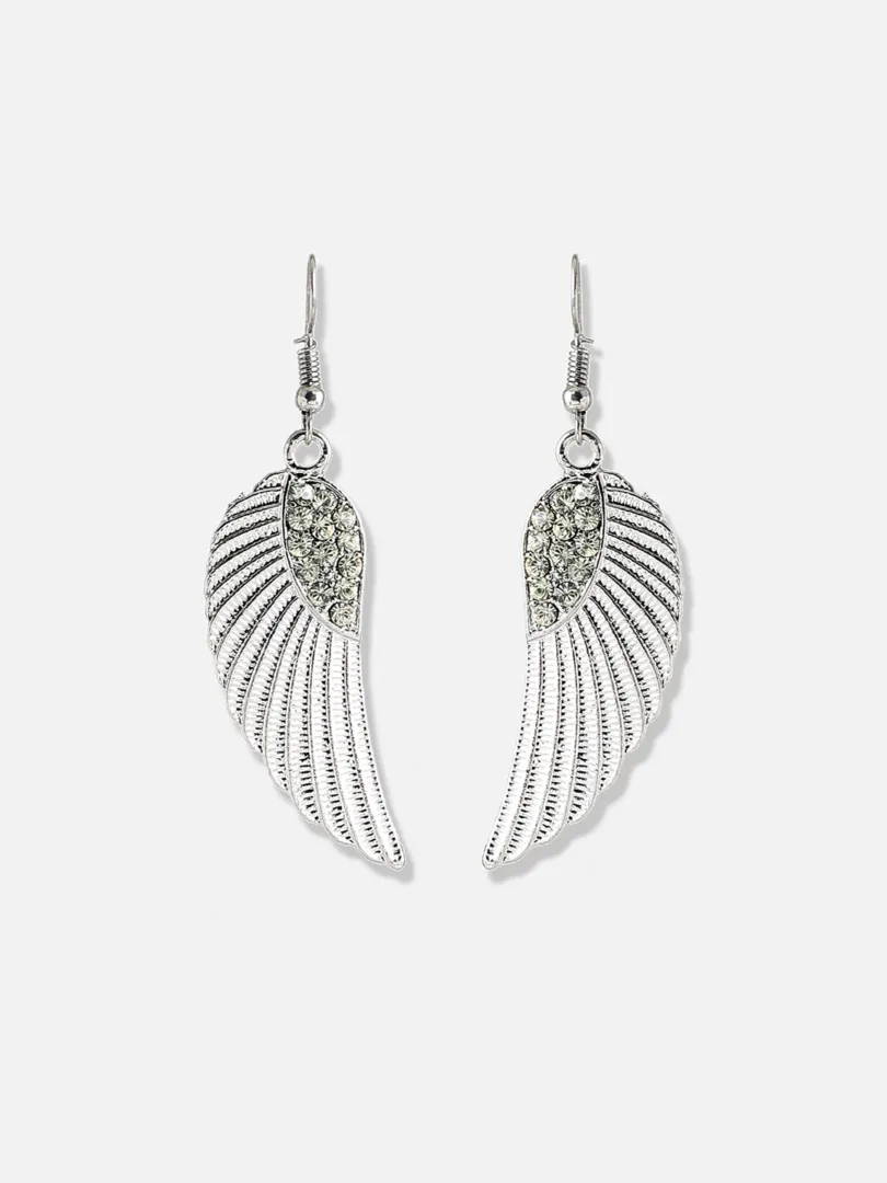 Silver Plated Designer Party Drop Earring For Women