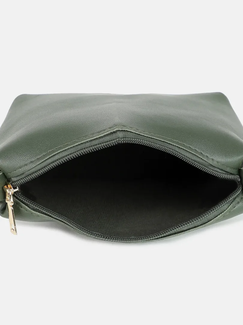 Solid Oversized Shopper Hand Bag with Zip Lock
