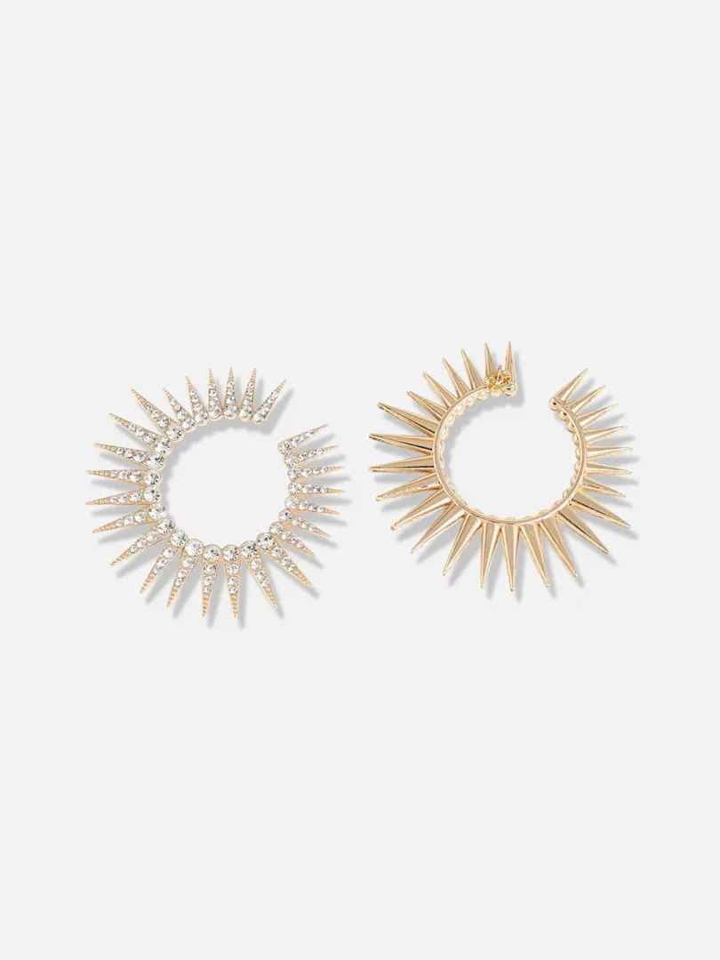 Gold Plated Designer Casual Hoop Earring For Women